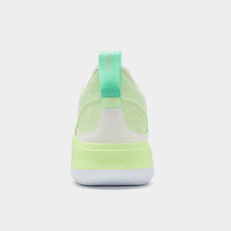 PEAK Basketball Shoes Triangle 2.0 Cushion Sneakers TAICHI Tech Applied ET31907A Acid Green
