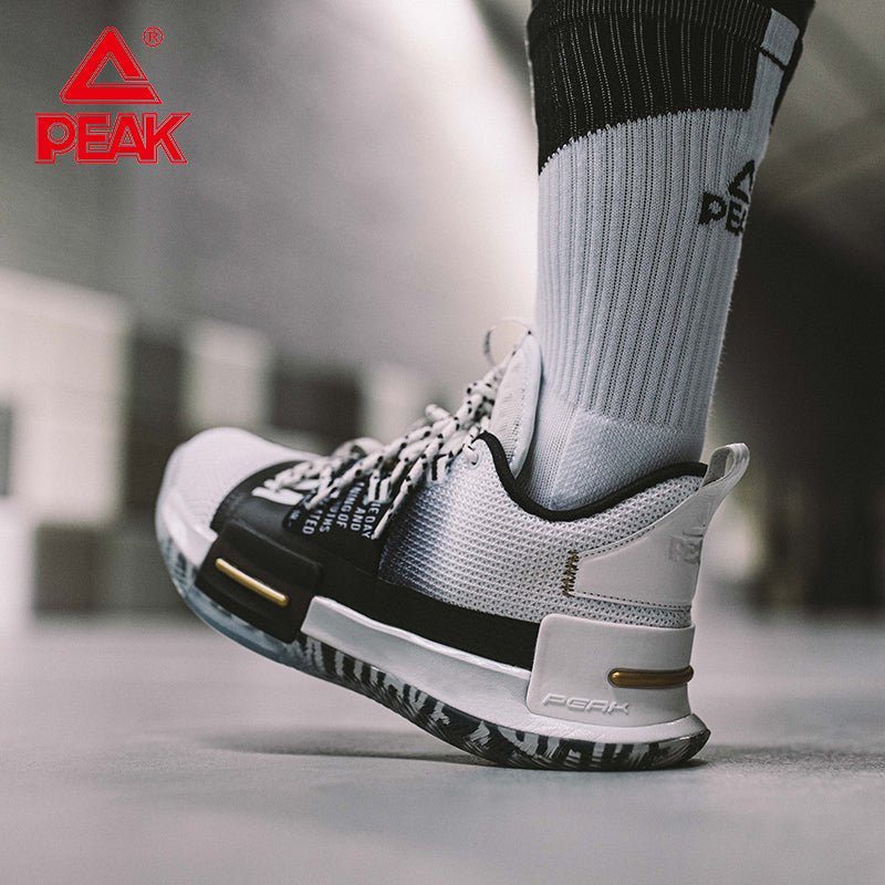 PEAK TAICHI FLASH Lou Williams Limited Edition Men Pro Non-slip Wearable Sneakers Lightweight Mesh Breathable Basketball Shoes for Men Practical series E01455A