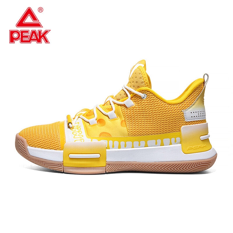 PEAK FLASH Lou Williams Basketball Shoes Men's Sneakers Flare Yellow E94655A