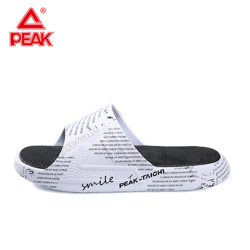 Peak Taichi Slippers Lightweight Non-slip House Shoes Breathable Cushioning Walking Shoes For Men Women E11937L