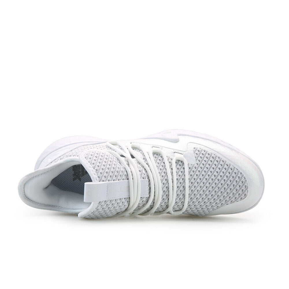 PEAK Professional Basketball Shoes Mid Sneakers White