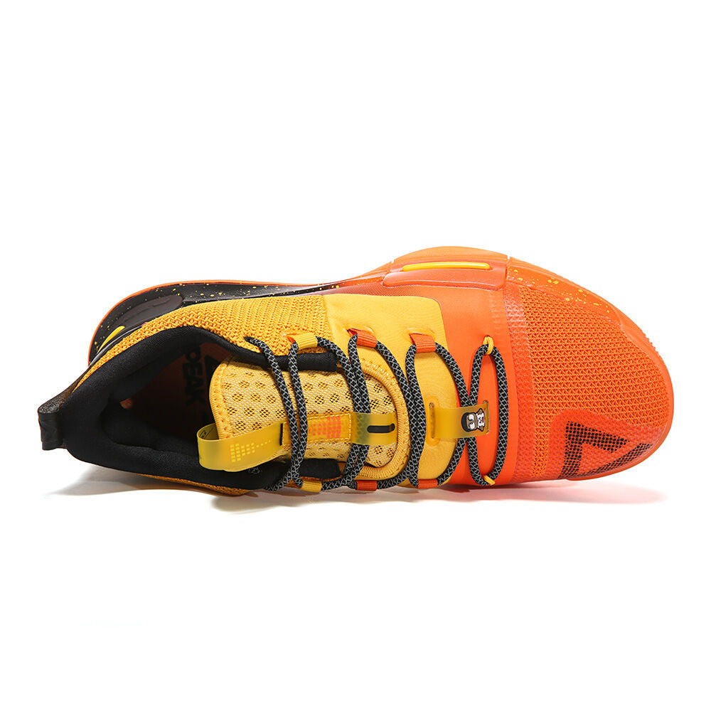 PEAK Flash Lou Williams Basketball Shoes Men Sport Sneaker Orange