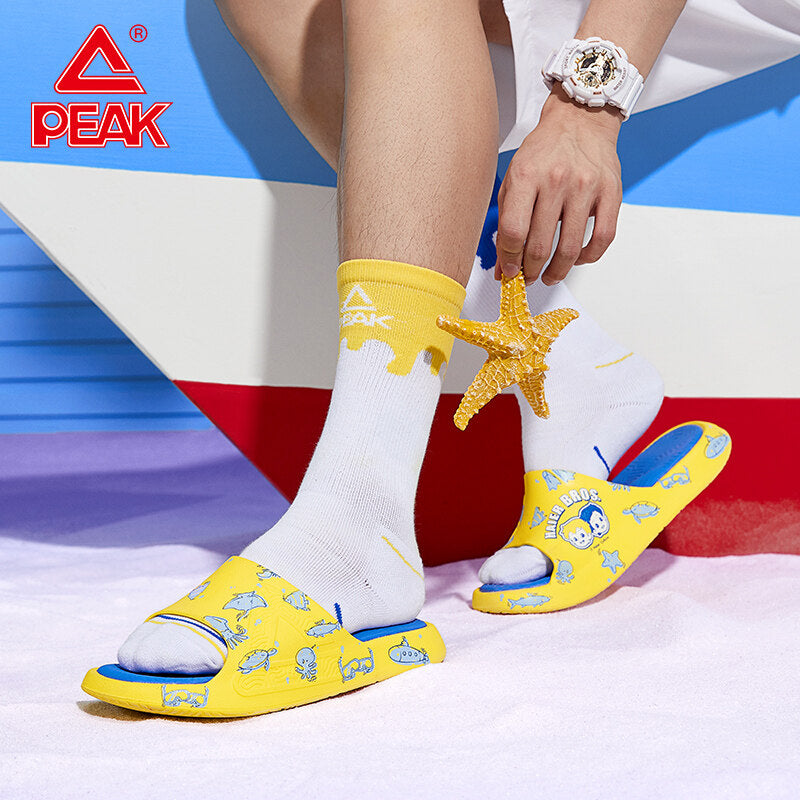 PEAK Taichi Unisex Casual Sandals indoor outdoor beach slippers E02037L/02637L