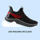 PEAK TAICHI Running Shoes Men Adaptive Smart Cushioning Trainers King Series Black Grey