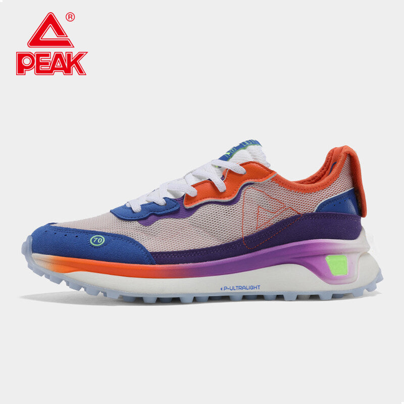 PEAK Flickr Ultralight Men Lightweight Casual Non-slip Wearable Sneakers Mesh Breathable Shoes Sport Shoes for Men E12517E