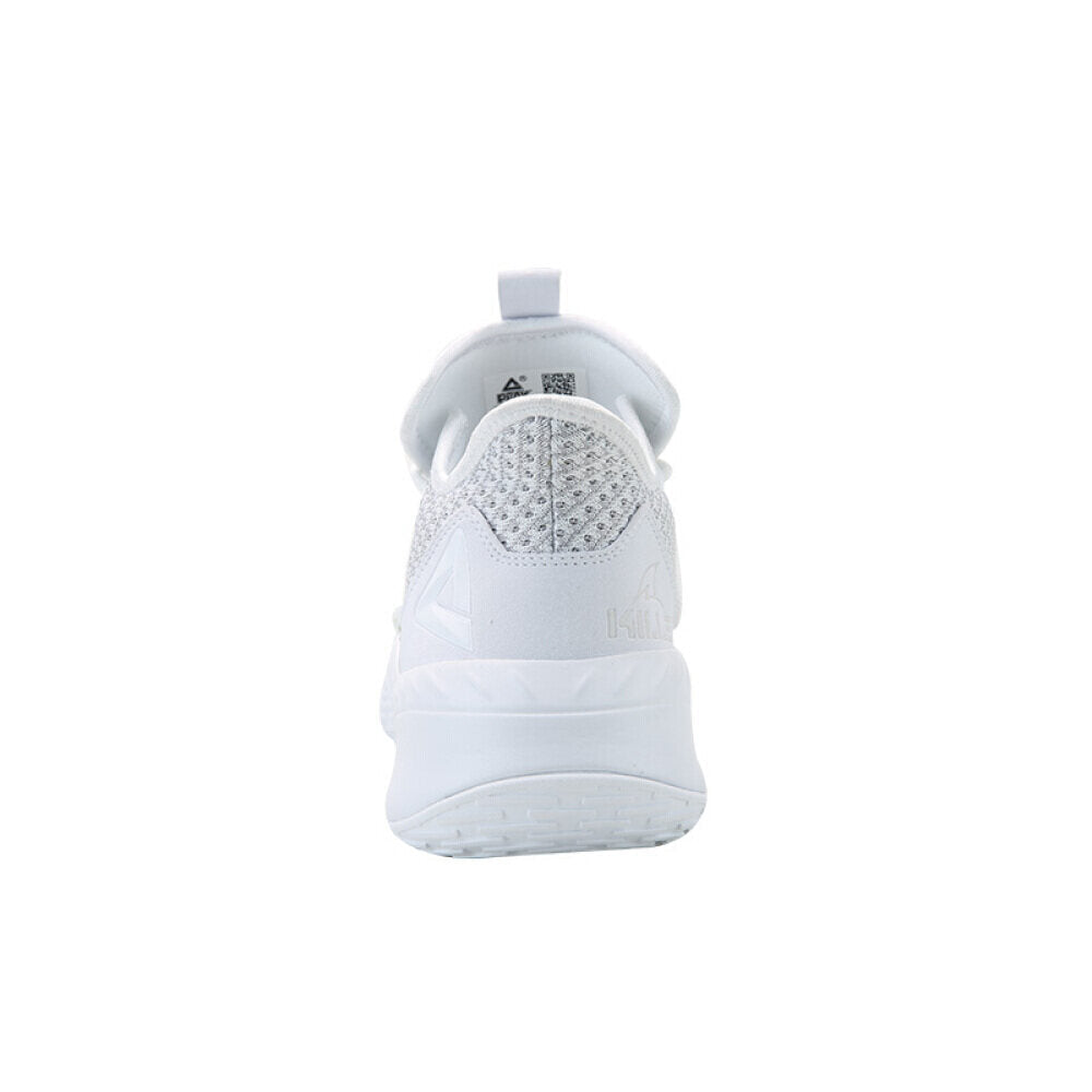 PEAK Professional Basketball Shoes Mid Sneakers White
