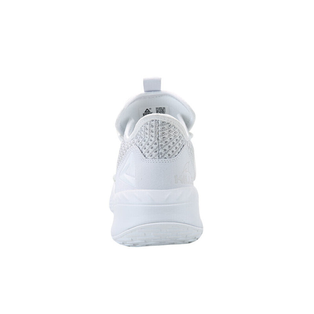 PEAK  Professional Basketball Shoes Mid Sneakers White