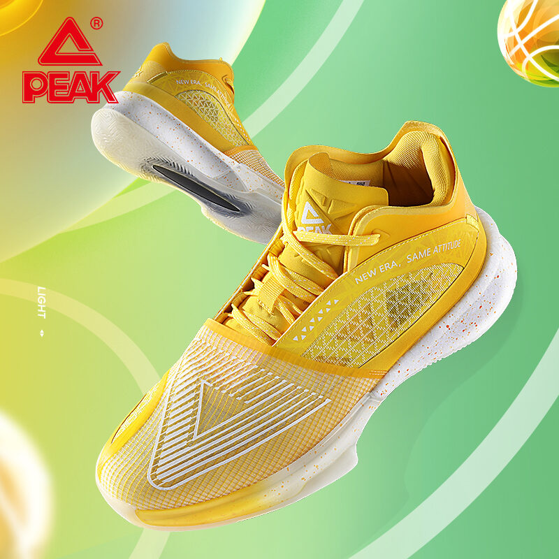 PEAK Andrew Wiggins Basketball Shoes Limited Edition TAICHI Yellow