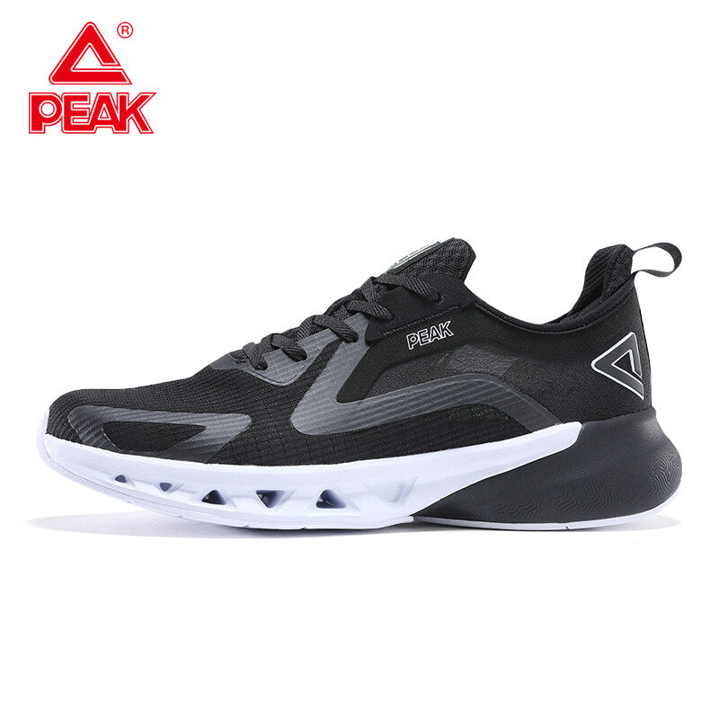 PEAK TAICHI Ultralight Men Casual Non-slip Wearable Sneakers Lightweight Mesh Breathable Sport Running Shoes for Men YUEPAO series E12267H