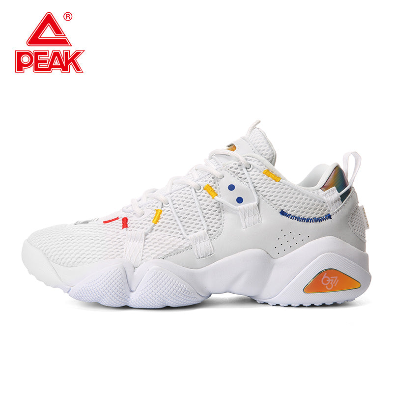 PEAK TAICHI Sport Basketball Shoes Lightweight Casual Men's Sneakers Summer Breathable Mesh Outdoor Sports Shoes E02757E