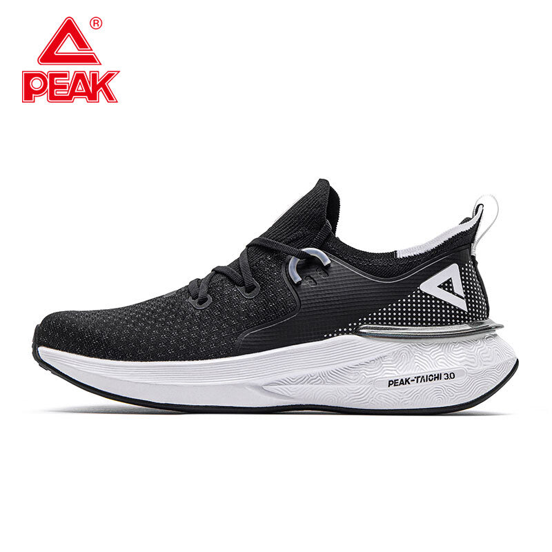 PEAK TAICHI Men Casual Non-slip Wearable Cushioning Sneakers Lightweight Mesh Breathable Sport Running Shoes for Men E11617H
