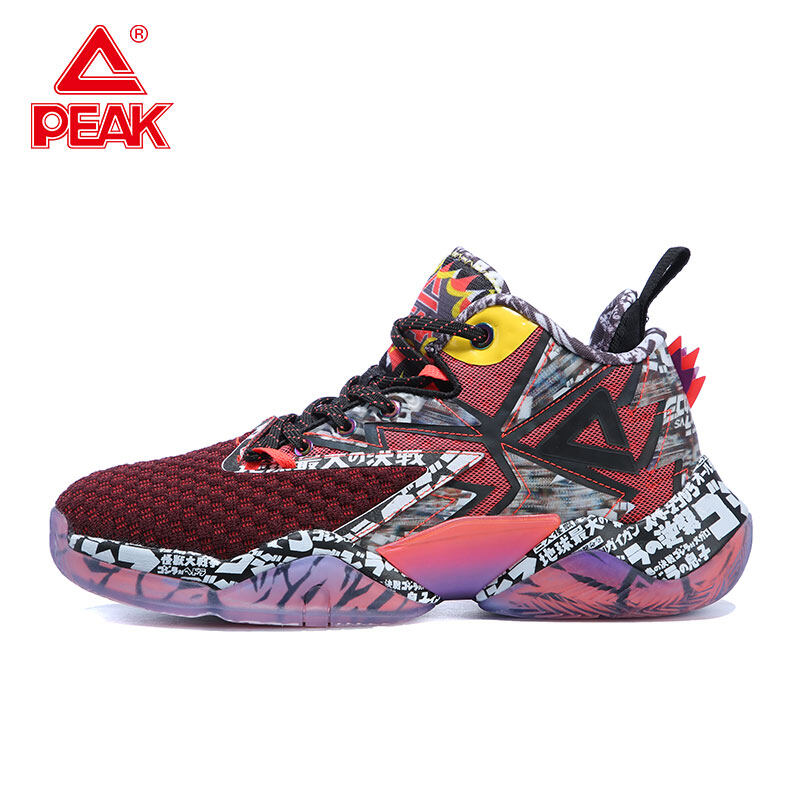 Sepatu Basket Basketball Shoes All Skate Dame Peak TAICHI Basketball Shoes Men's Breathable Mesh Sneakers Non-Slip Wear-Resistant Sports Shoes Men