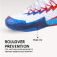PEAK Lou Williams Basketball Shoes Men Lightning Series Blue Red EW9366A