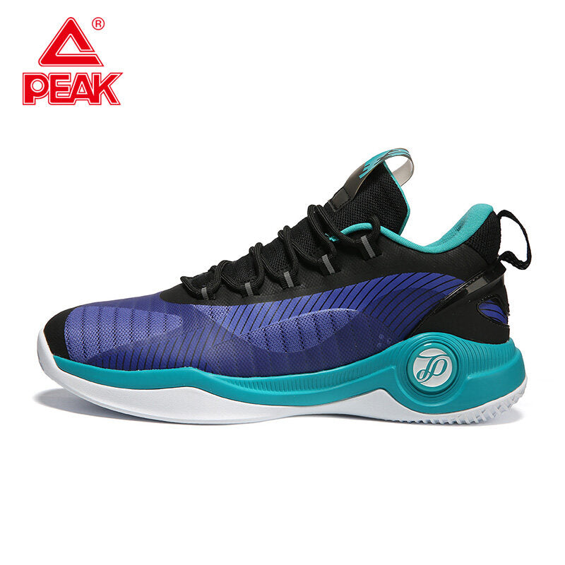 PEAK Sneaker Tony Parker Series Basketball Men Shoes P-MOTIVE Technology Rebound Comfortable Court Sneakers Walking Shoes EW02051A