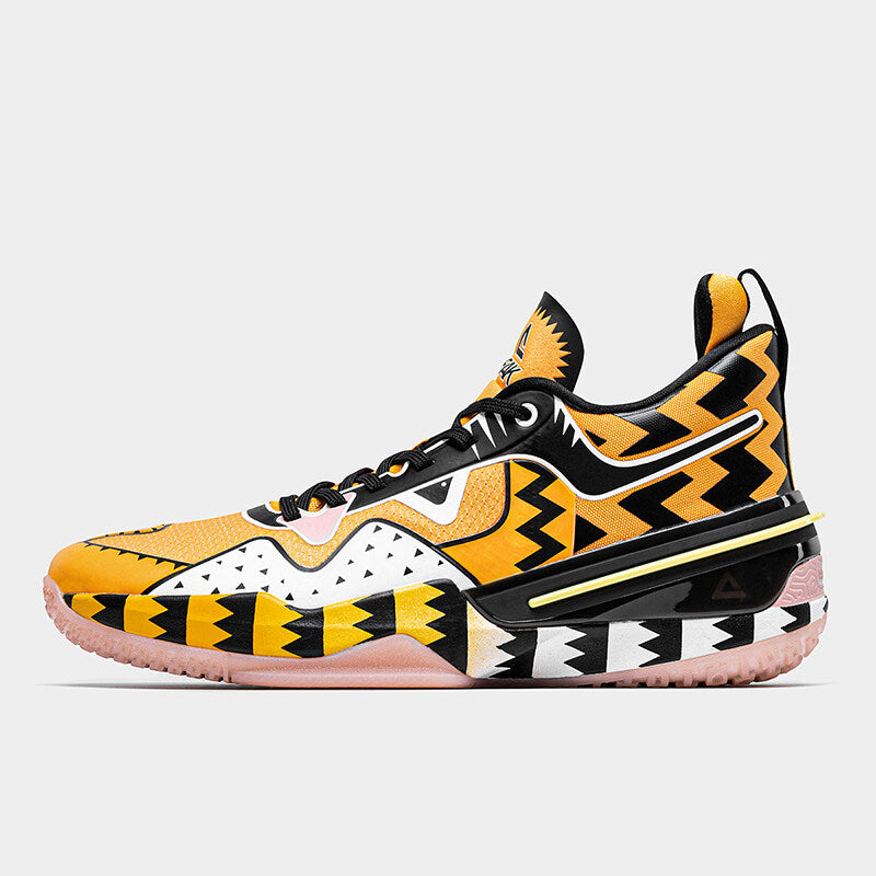 PEAK TAICHI FLASH 3.0 TIGER Men Pro Non-slip Wearable Sneakers Lightweight Mesh Breathable Basketball Shoes for Men Practical series ET21093A