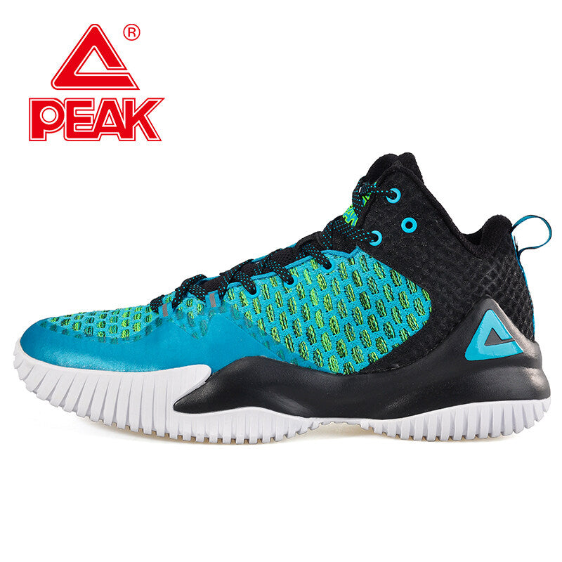 PEAK Basketball Shoes Men Lou Williams Street Master Professional Damping Cushioning Tech Sneakers Breathable Seamless Upper E73421A